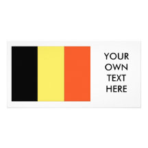 Belgium Custom Photo Card