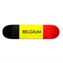 BELGIUM CUSTOM SKATE BOARD