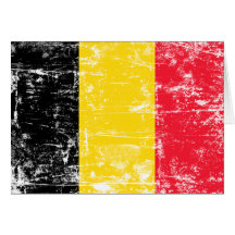 Belgium Flag Greeting Card
