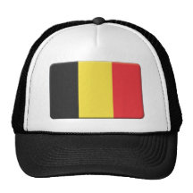 Belgium Flag PERSONALIZE Trucker Hats
