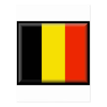 Belgium Flag Post Cards