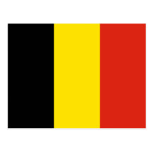 Belgium Flag Postcard