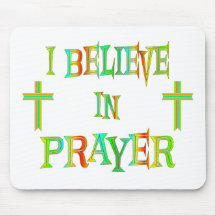 Believe in Prayer Mouse Mats