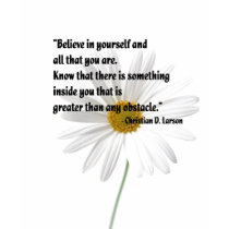 Believe In Yourself T- Shirt