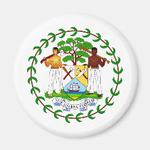 Belise Coat of arms BZ Refrigerator Magnets