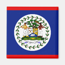 Belise High quality Flag Magnet