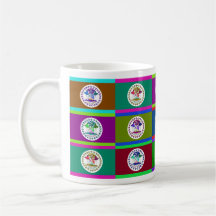 Belise Multihue Flags Mug