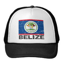 Belise Vintage Flag Mesh Hats