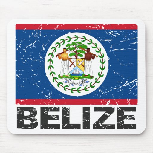 Belise Vintage Flag Mouse Pads
