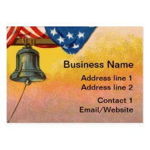 Bell & Flag Business Card