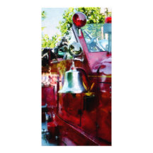 Bell on Fire Engine Picture Card