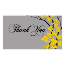 Bella Thank You Gift Tag Special Thanks Business Card