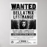 Bellatrix Lestrange Wanted Poster
