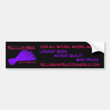 Bellissima Bumper Sticker Design B
