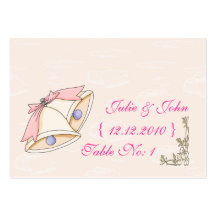 Bells Placement Card Business Cards