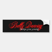 Belly Dancing Rocks Bumper Stickers