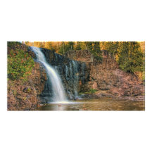 Below Lower Falls Photo Card