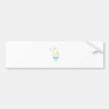 Beluga Whale - My Conservation Park Bumper Stickers
