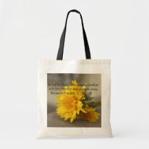Ben Franklin Quote Photo Bag
