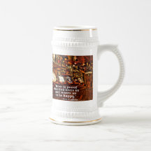 Ben Franklin's Famous Beer Quote Mugs