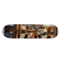 Bench in Dental Lab Custom Skate Board