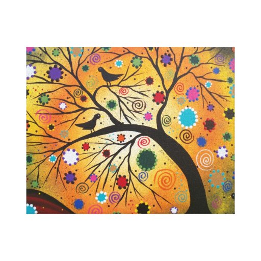 Bending Branches BY LORI EVERETT Wrapped Canvas Stretched Canvas Prints