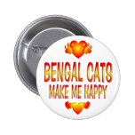 Bengal Cat Button