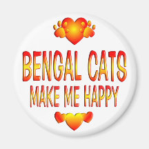 Bengal Cat Magnet