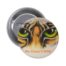 Bengal Eyes Pinback Button