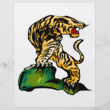 Bengal Tiger Art  #031 Full Color Flyer