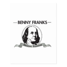 Benny Franks Original Gangster Post Cards