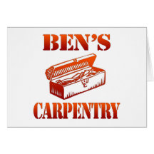 Ben's Carpentry Card