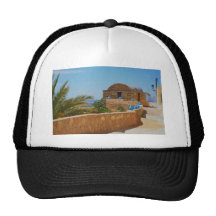 Berber village in Tunisia. Hats