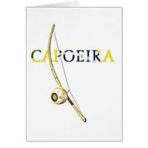 Berimbau Capoeira Greeting Card