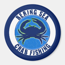 Bering Sea Crab Fishing Magnet