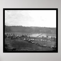 Berlin, Maryland Pontoon Bridge 1862 Poster