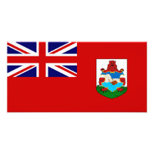Bermuda Flag Photo Print