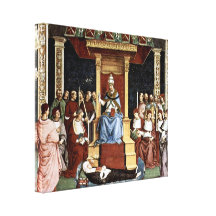 Bernardino di Betto - Fresco Stretched Canvas Prints