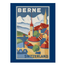 Berne Switzerland Postcard