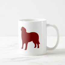 Bernese Mountain Dog (Red) Coffee Mugs