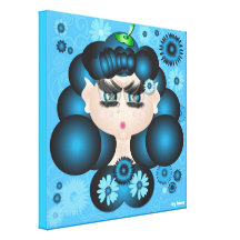 Berry fairy gallery wrap canvas
