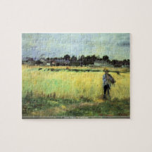 Berthe Morisot - In wheat field puzzle