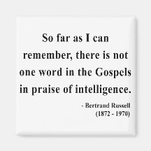 Bertrand Russell Quote 2a Fridge Magnets