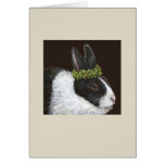 Bess the bunny card