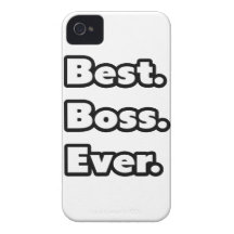 Best. Boss. Ever. iPhone 4 Case