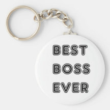 Best Boss Ever Key Chain