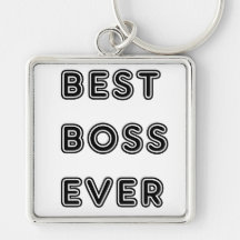 Best Boss Ever Key Chain