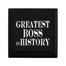 Best Bosses : Greatest Boss in History Jewelry Boxes
