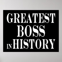 Best Bosses : Greatest Boss in History Poster