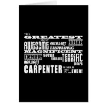 Best Carpenters : Greatest Carpenter Greeting Cards